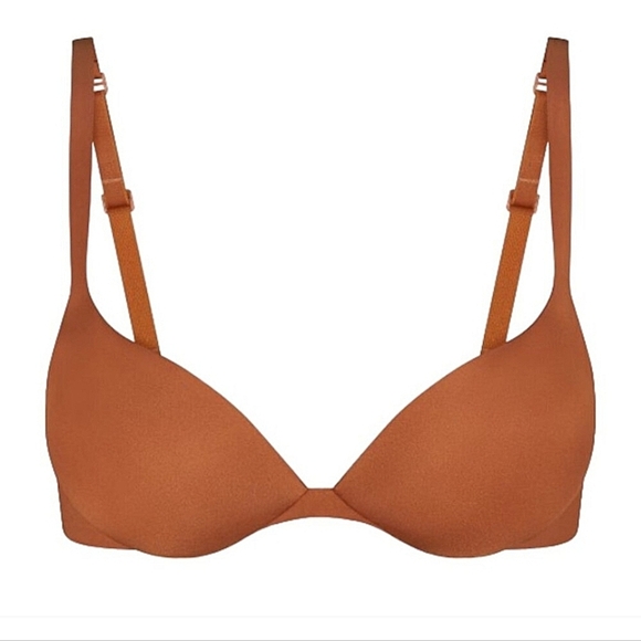 SKIMS Ultimate Collection Push up Plunge Bra - BR-UWR-1881 36DD Bronze - Picture 1 of 9